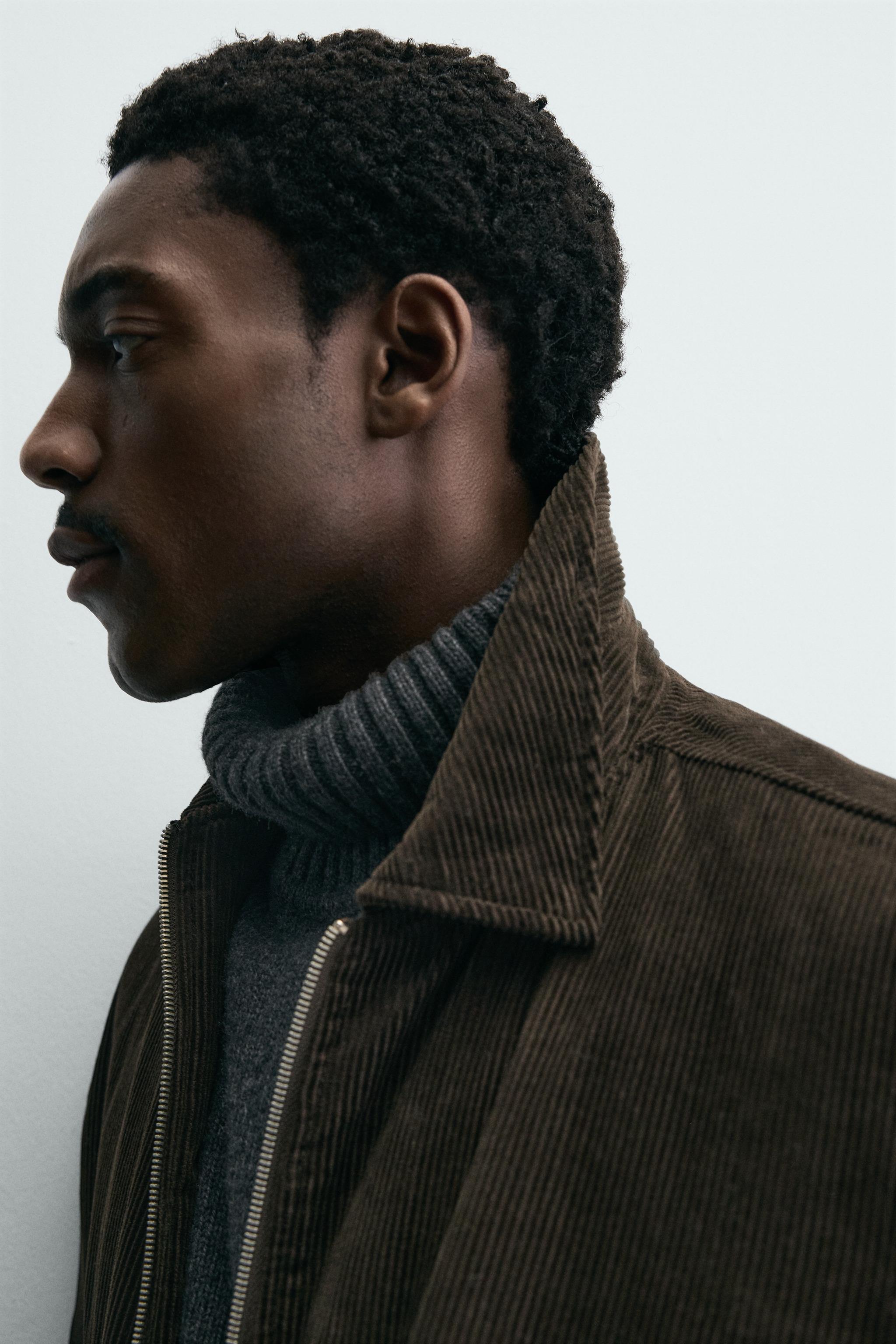 CORDUROY PADDED JACKET